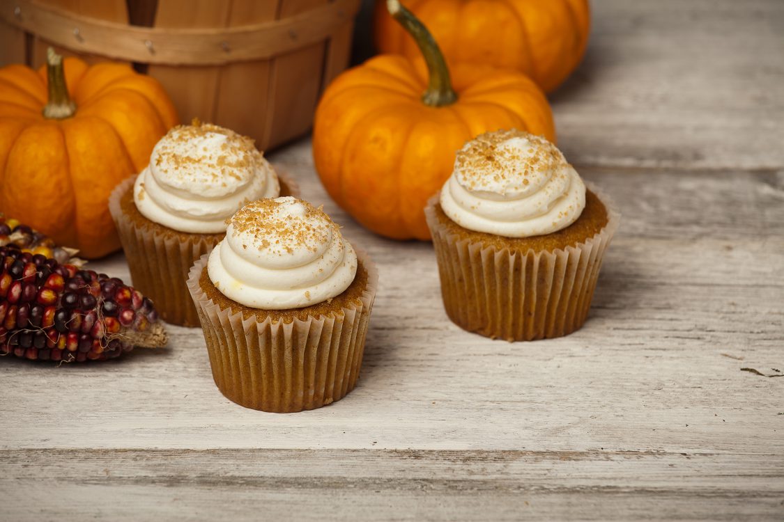 Senna | Kürbis-Gewürzkuchen / Halloween-Muffins