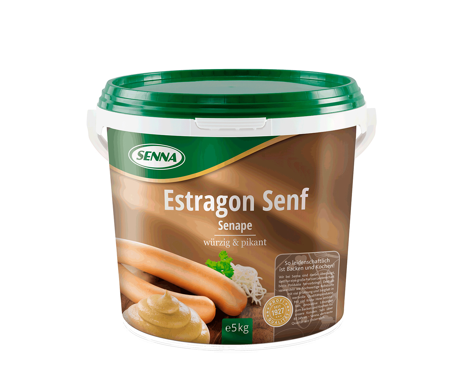 1236205 Senna Estragon Senf Eimer 5L