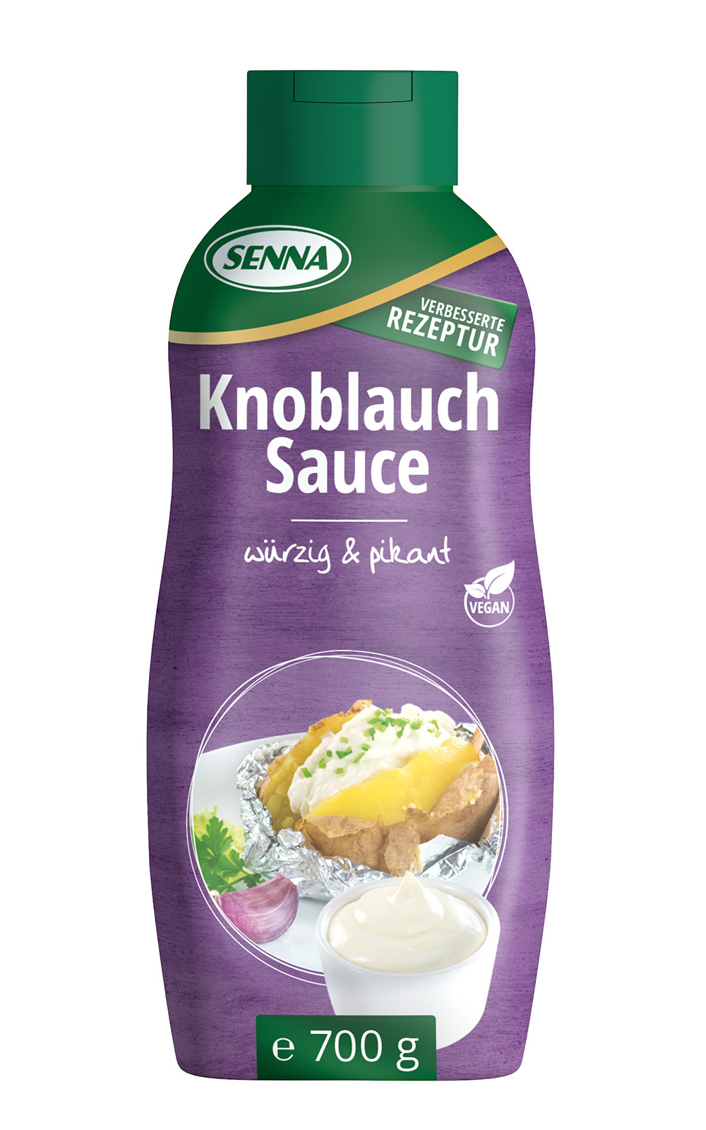 1236225 Senna Knoblauchsauce 700G Tube