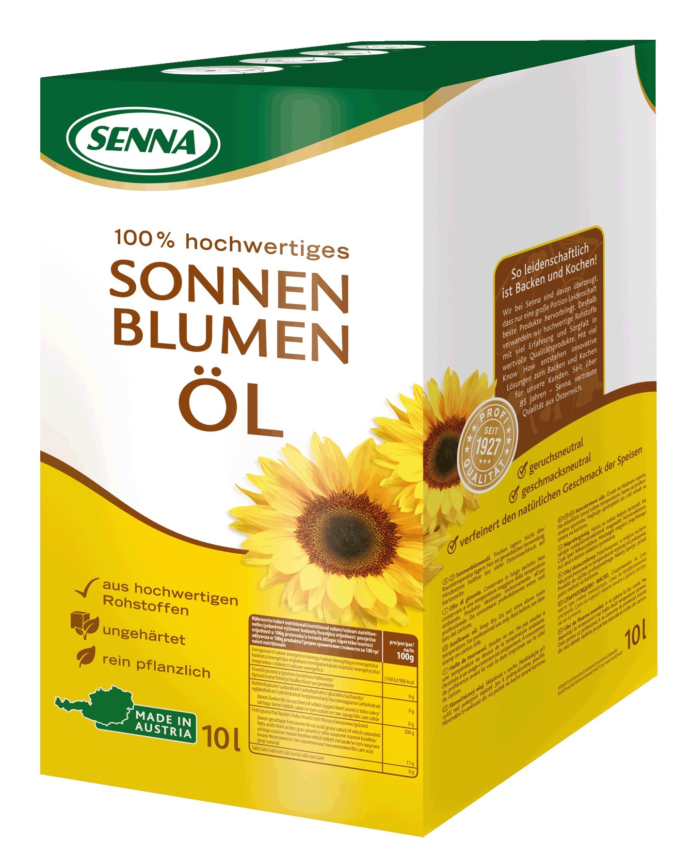 1253312 Senna Sonnenblumenoel 10L Bibox